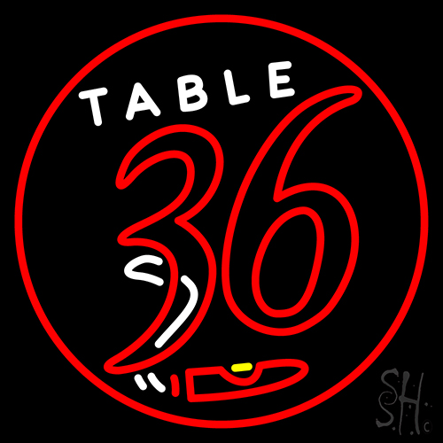 Table 36 Cigar Neon Flex Sign Grocery Signs The Table 36 Cigar Neon Flex Sign Grocery