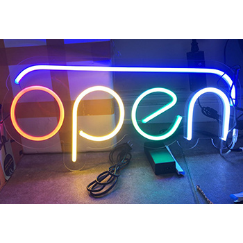 Contoured Backing LED Neon Sign